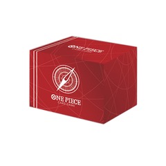 One Piece Card Game: Clear Card Case - Standard Red